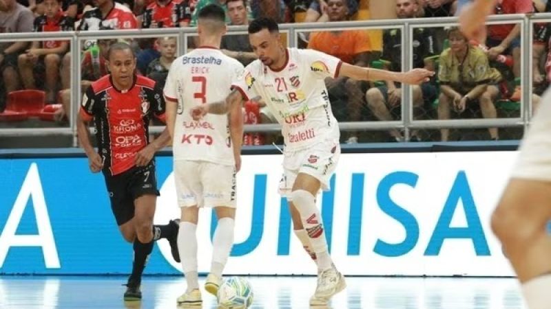 Atlântico vira nos últimos segundos e é campeão da Liga Nacional de Futsal