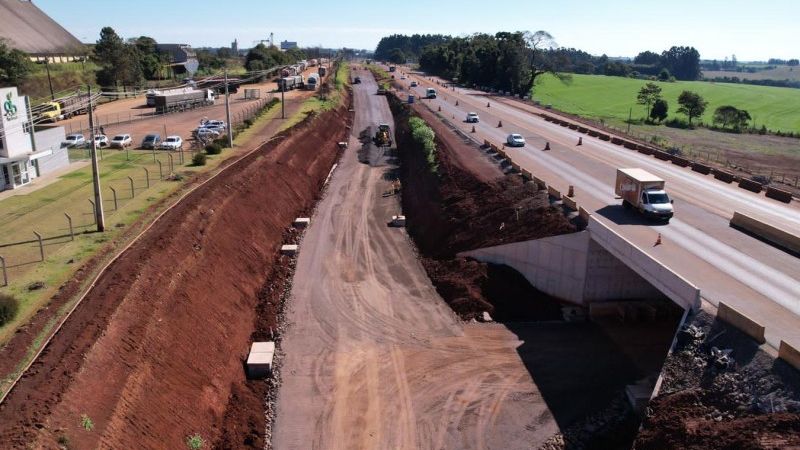 Reta final: obra de duplicação da BR-277 em Cascavel se aproxima de 80%